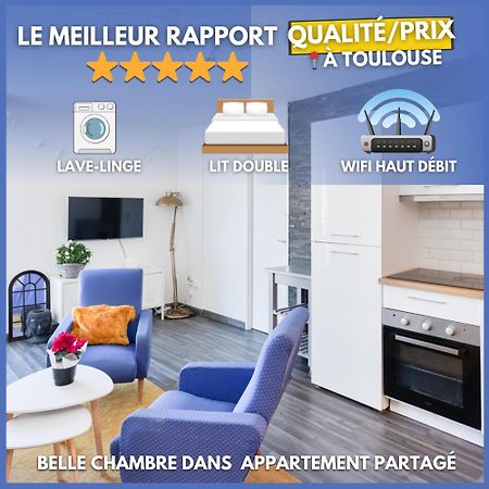 Chambre Privee - Tout Confort - Wifi Toulouse Exteriér fotografie